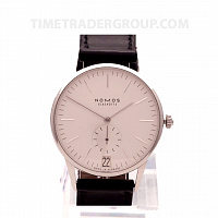 Nomos Glashutte Orion 38 Datum wei? 381