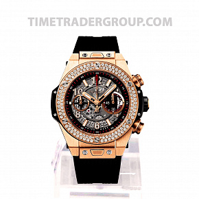 Hublot Big Bang Unico King Gold Diamonds 45mm 411.OX.1180.RX.1104