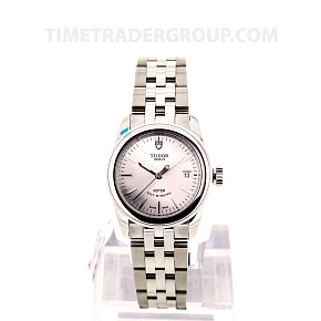 Tudor Glamour Date Silver 51000