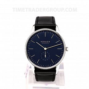 Nomos Glashutte Orion 38 nachtblau 388