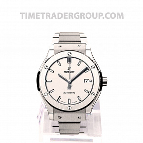Hublot Classic Fusion Titanium Opalin Bracelet 42mm 548.NX.2610.NX